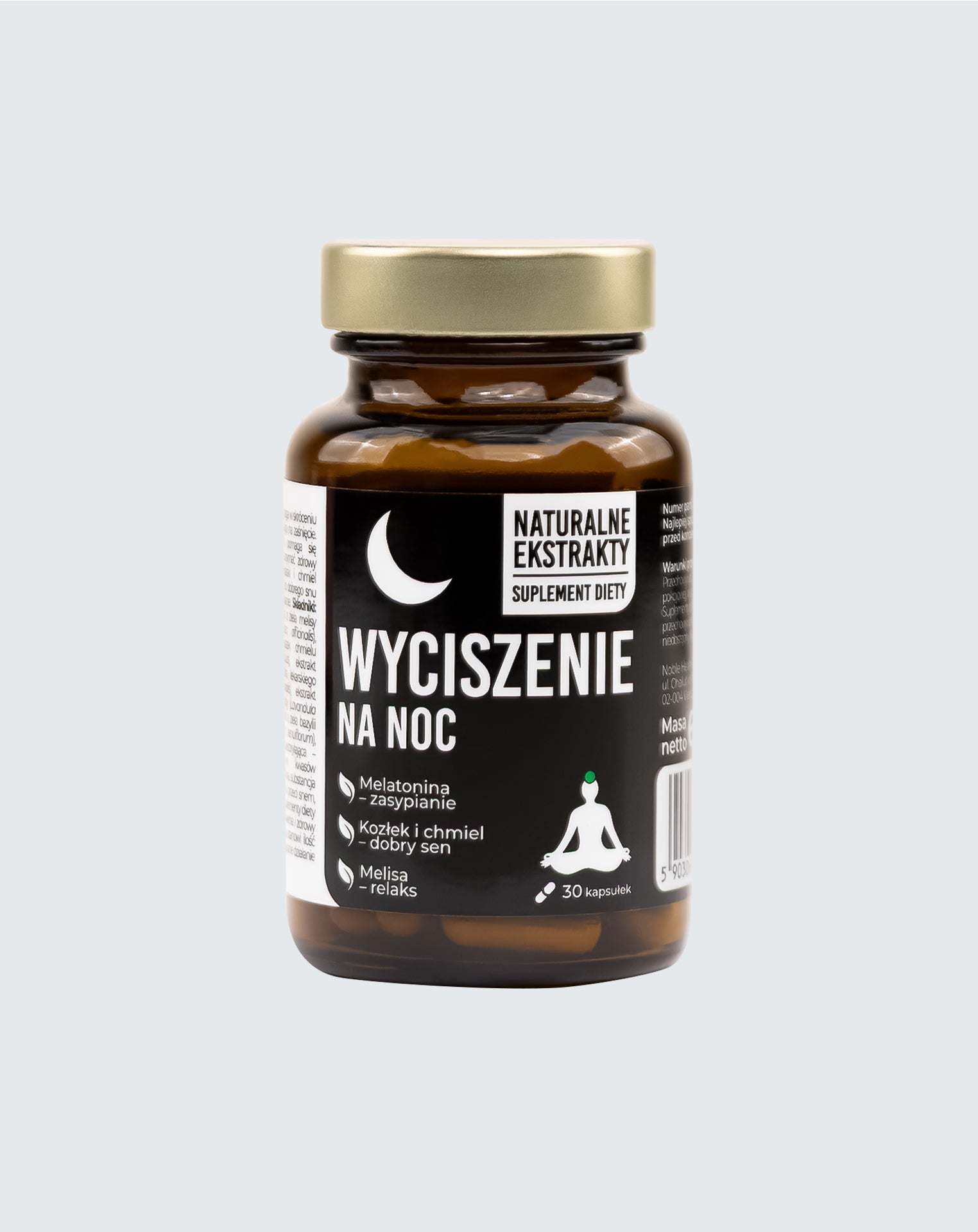 Upokojenie na noc Noble Health melatonín lepší spánok relaxácia