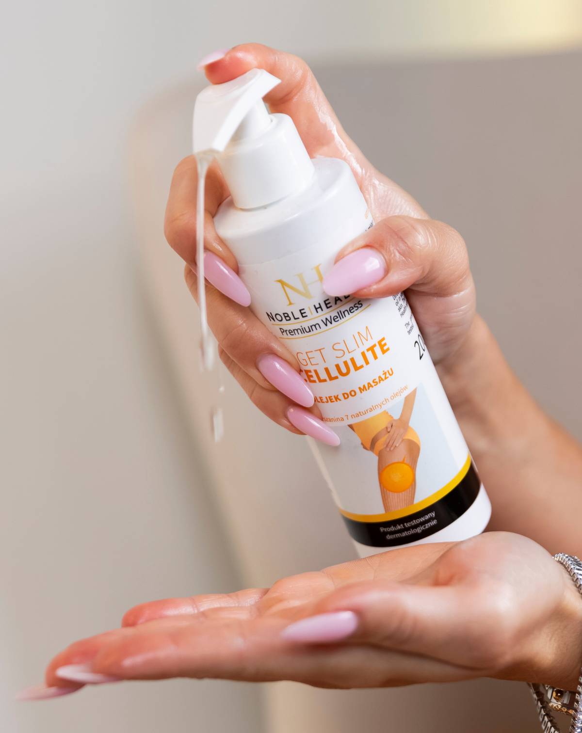 Získajte Slim Cellulitídny masážny olej - Noble Health