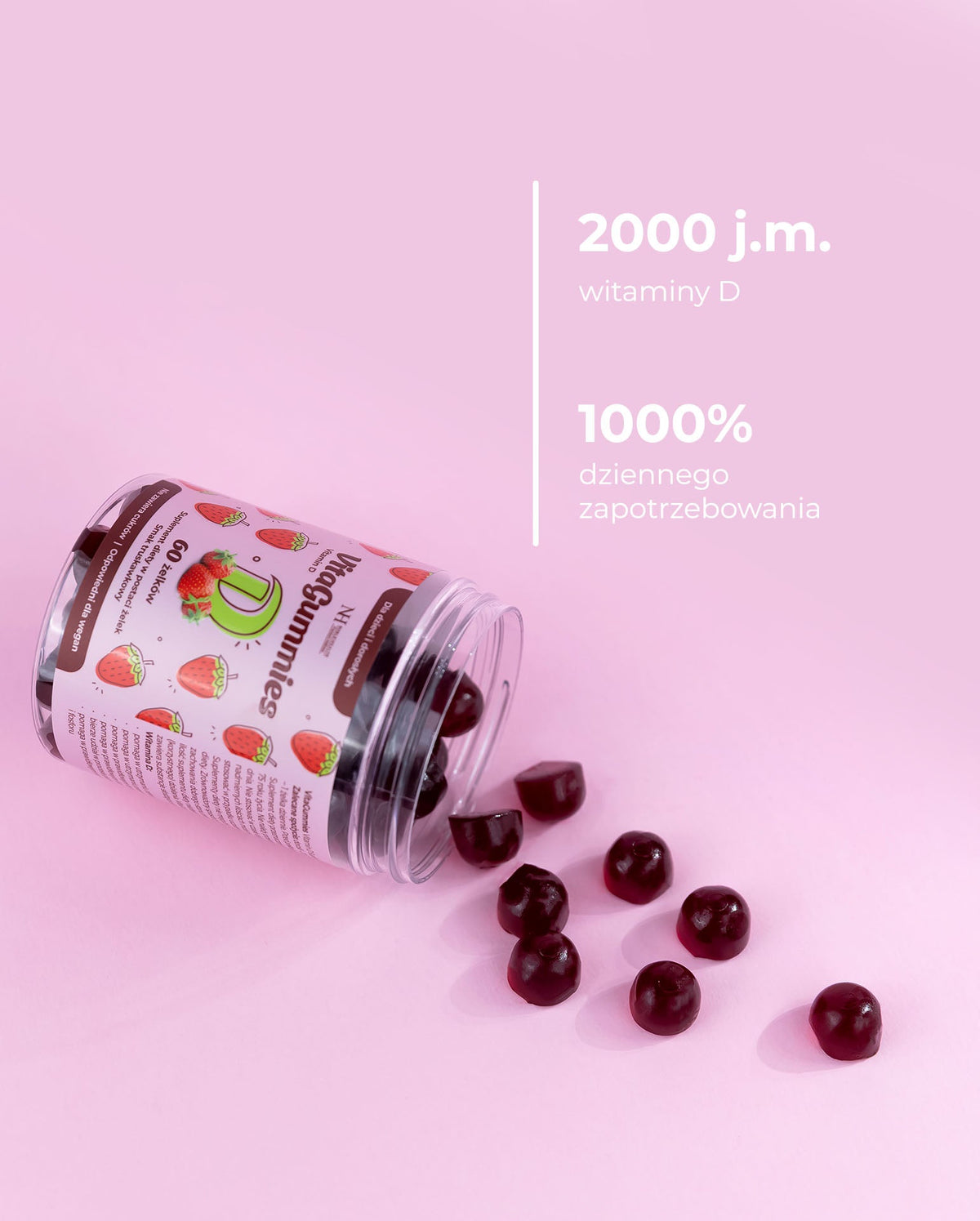 VitaGummies Vitamín D - ušľachtilé zdravie