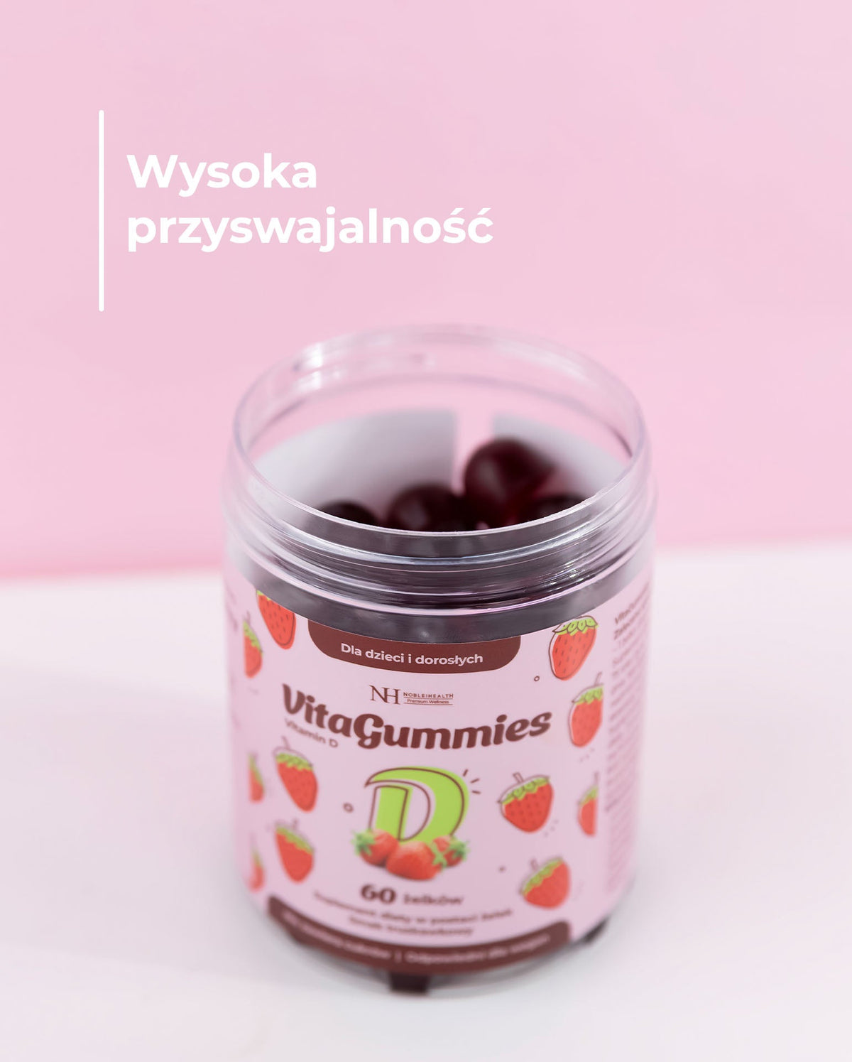 VitaGummies Vitamín D - ušľachtilé zdravie
