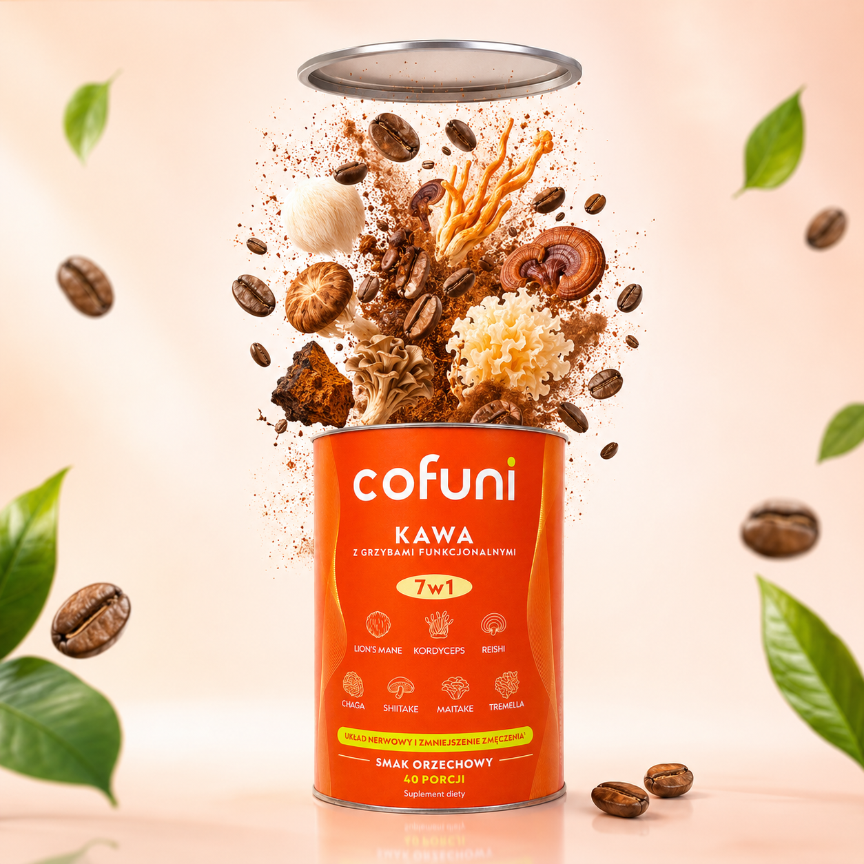 Cofuni - hubová káva s adaptogénmi